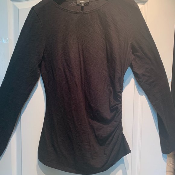 Theory Top, Black, Size XL, New - Picture 3 of 3